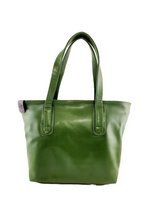 Load image into Gallery viewer, Cactus Leather Tote Bag (Wide)
