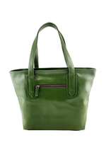 Load image into Gallery viewer, Cactus Leather Tote Bag (Wide)
