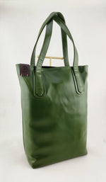 Load image into Gallery viewer, Cactus Leather Tote Bag (Tall)

